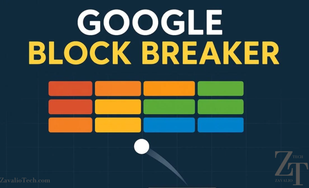 Google Block Breaker: