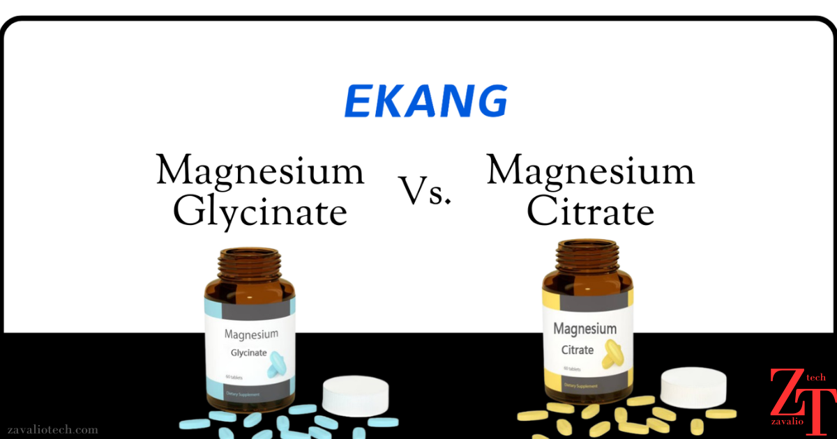 Magnesium Glycinate vs Citrate