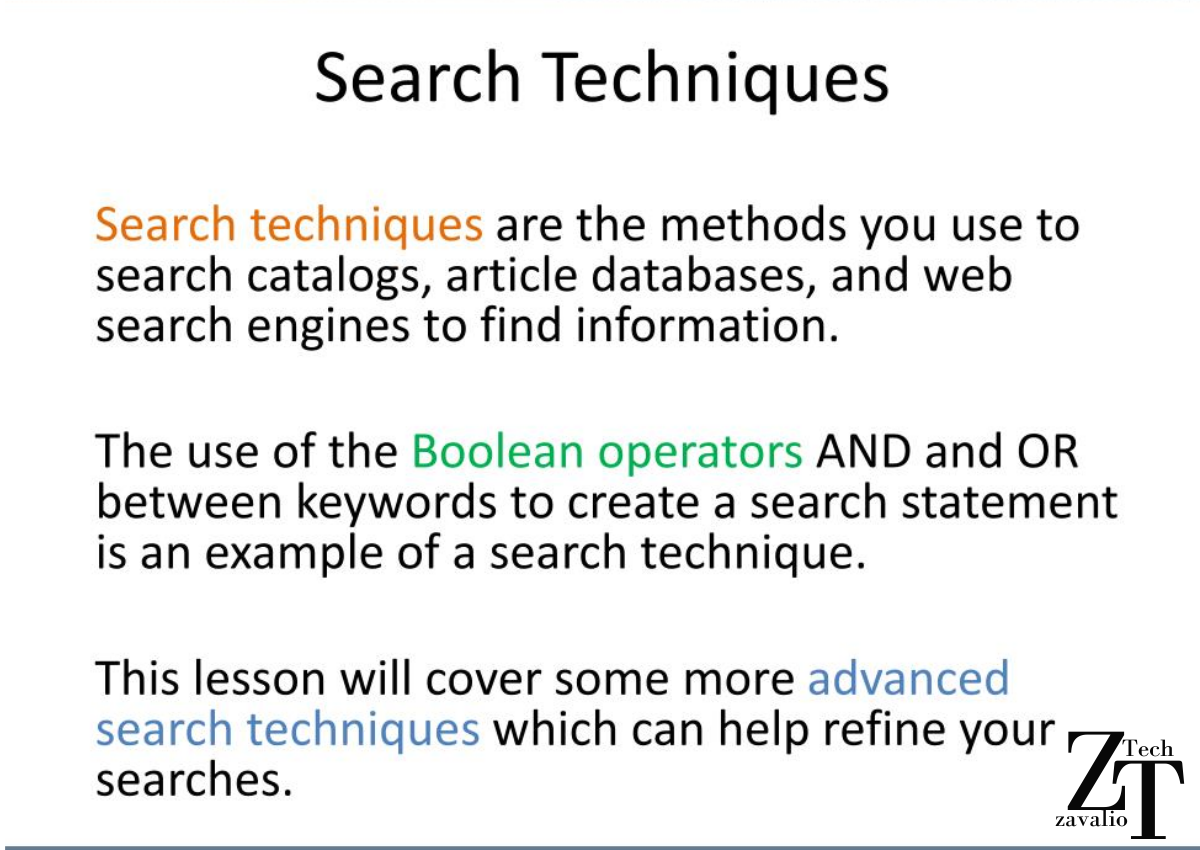 Image Search Techniques

