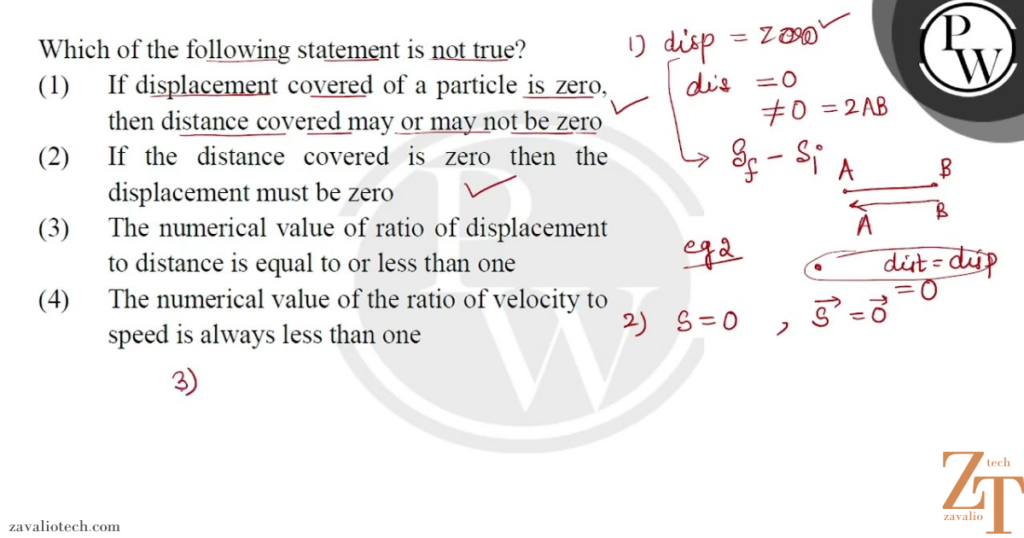 Which of the Following Statements Is True?